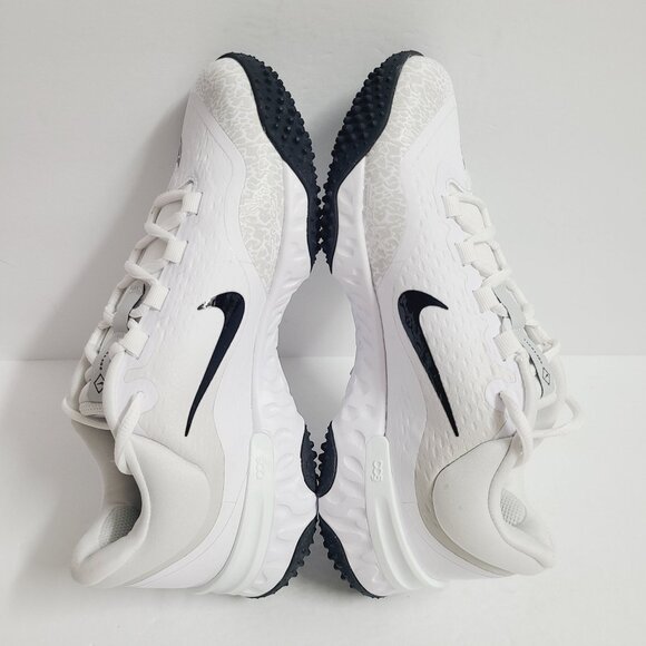 NEW Nike Womens Alpha Huarache Elite 4 Turf Softball Shoes FD2746-100 Size 8 #1 - Picture 4 of 9